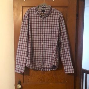 J Crew Plaid Casual Button Down